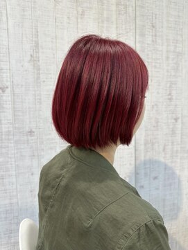 ヴィサージュ(VISAGE) 秋の深みレッドカラー