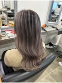 バレイヤージュ シルバー