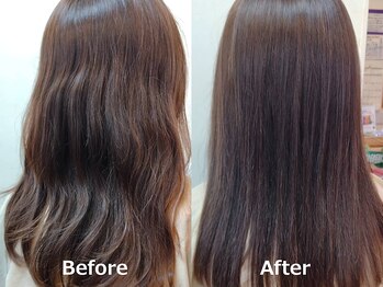 アカーム(hair salon acalm)の写真/【扱いやすさ◎】髪のお悩みに合わせた施術をご提案！髪の芯から改善し、扱いやすい美シルエットへと導く♪