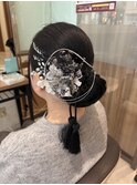 ヘアセット/セット/ヘアアレンジ/編み込み/発表会/結婚式/2次会