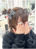 ガーリースタイル/心斎橋/ヘアメ/セットサロン