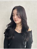 【qumu MARIKO】ダークラベンダー×韓国ヘア
