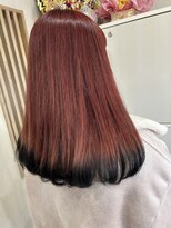 ミニョン(mignon)&nbsp;韓国/ダブルカラー/ブリーチ/ピンク/学割U24/新越谷/南越谷/草加