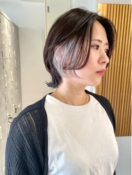 ムーン バイ ケンジ(moon by KENJE) 【タニグチ】イヤリングカラー/ショートウルフ/ウルフカット