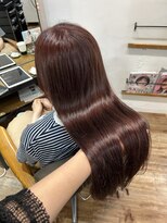 シエルバイアフロート(ciel by afloat)&nbsp;〈藤間〉カシスピンク/ブリーチなしダブルカラー/大人かわいい