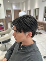 アッシュ 川崎店(Ash)&nbsp;センターパート／韓国風メンズカット