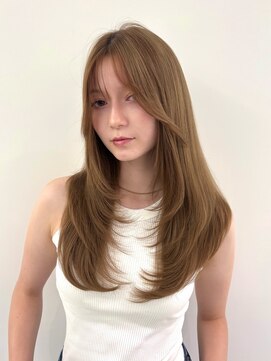 パルス ヨコハマ(PULSE yokohama) 横浜ミディアムウルフレイヤーロングハッシュカットくびれヘア