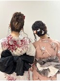 浴衣&ヘアセット