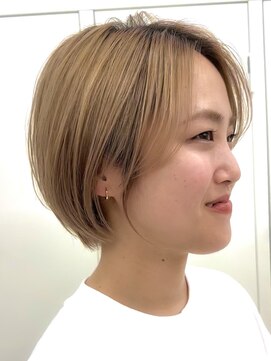 エルヘアメゾン(el. hair maison) ブリーチ＊ショートボブ＊ショート＊ボブ＊ダブルカラー