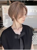 ベージュショート