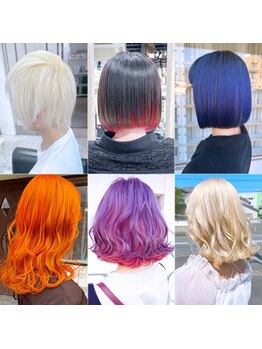 ヘアー アトリエ エゴン(hair atelier EGON)の写真/カラーの種類が豊富なので、理想のなりたいカラーが叶う！“垢抜けヘア”を叶えるデザインカラー☆