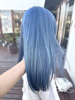 ブリーチ/ダブルカラー/ハイライト LOVEST by frace well 【12月1日OPEN(予定)】 ペールブルー