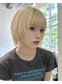 【Un ami】ぱつっとボブ/フェイスレイヤー/レイヤーボブ