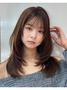 ライズ ネックス ザ サロン 渋谷(LIZE nex the salon) 【ロングヘア　韓国ヘア　前髪あり　#32】#渋谷駅#韓国#髪質改善