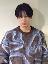 ウィリートーキョー 渋谷(WELLY TOKYO)&nbsp;10代.20代【メンズカット+ダウンパーマ】シースルーで色気抜群♪