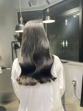 ロク 高田馬場(lok) 大人艶カラー1★暗髪グレージュ【lok高田馬場】