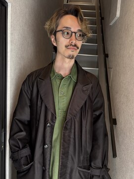 ヨハク メンズ 大阪梅田中崎町(yohaku メンズ) メンズカット＋デザインカラー