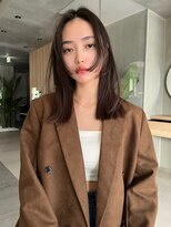 ミンクス 原宿店(MINX)&nbsp;イメチェン  美髪 レイヤーカット 大人ヘア 長め前髪
