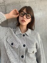 トイロ 横浜(Toiro)&nbsp;外ハネミディアムボブレイヤーボブくびれボブ