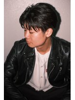 モッズヘア MEN 横浜元町店 元町短髪フェザーセンターパート20代30代