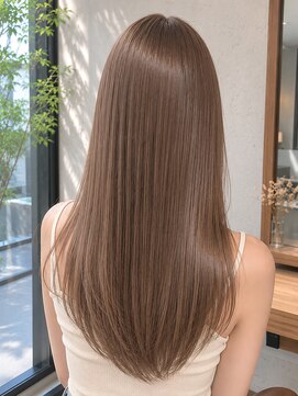 エフ アヴェダ 木の葉モール橋本(F AVEDA) 朝の時間短縮 髪質改善 ベージュロング