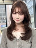 髪質改善ケア×フェイスレイヤーカット/イメチェンヘアスタイル