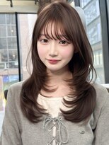 ミンクス 銀座店(MINX)&nbsp;髪質改善ケア×フェイスレイヤーカット/イメチェンヘアスタイル