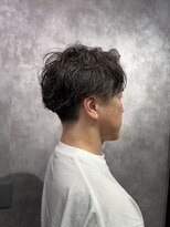 スピン 本八幡(SPIN)&nbsp;MEN’S HAIR/サーフカール/刈り上げセンターパート/本八幡