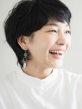 キープへアデザイン(keep hair design) 【keep  hair design三橋】小顔に見える大人ショート