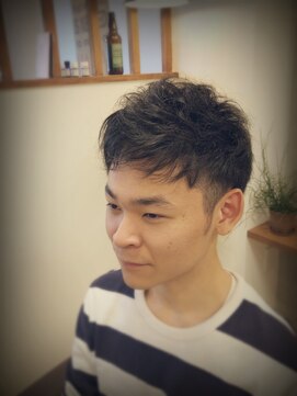 フィネス ヘアーデザイン(finesse hair design) 黒髪×ツーブロック