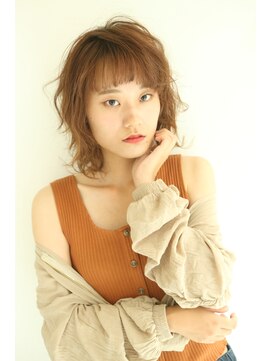 ヘアアンドメイク 心座(hair&make) ウルフパーマ