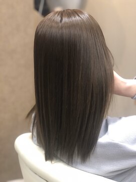 ヘアサロンアンドヘアメイクディー(hair salon hair make D) ぷつっと♯アッシュグレージュ♯伸ばしかけヘア♯ミディ 仙台D