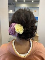 オルガ ヘアアンドメイク(Oluga hair&make)&nbsp;和シンプルシニヨン