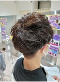 刈り上げマッシュ