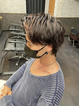 レベル 葛西店(LEVEL) マッシュウルフ ツーブロック メンズカット/葛西メンズ/葛西スパ