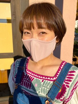 ナチュレジャパン(nature JAPAN) マスクに似合うショート