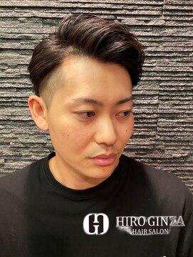 ヒロギンザ 五反田店(HIRO GINZA) 2ブロパーマ　五反田　床屋　理容室