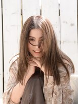 ロアー 葛西店(RAWR hair)&nbsp;【RAWR】髪質改善×フェザーバング_ストレートヘア