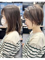 ジーニー 横浜(giinii)&nbsp;大人可愛い20代30代40代丸みショート【横 浜】渋谷良太