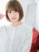 ドクターズサロン LAB 小山店&nbsp;小顔補正立体カットでピュアなナチュラルボブf小山20代30代40代