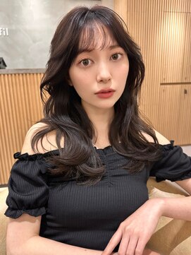 グロー 大宮(GLROW) 韓国大宮顔周り髪質改善レイヤー前髪カットくびれ韓国風韓国ヘア