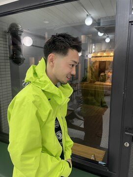 ウェルネス(Wellness) マッシュパーマウルフ波巻きハイライト56