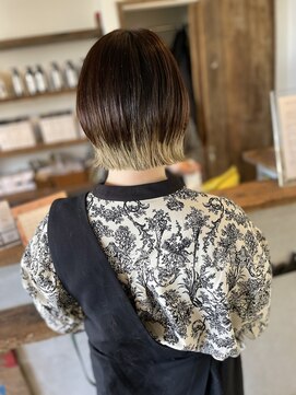 エムドットヘアーサロン(M. hair salon) 【門田美穂】インナー映え映え★くびれクラゲボブ♪