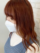 ネオヘアー 曳舟店(NEO Hair)&nbsp;オレンジベージュ/ブリーチなしダブルカラー