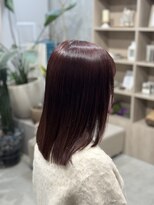 プレビア 上尾店(PREVIA)&nbsp;髪質改善カラー☆ピンクラベンダー