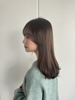 ファルベ(Farbe)&nbsp;デザインカラー/レイヤーカット/ウエットヘア/オリーブベージュ