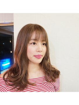 ログ(L.O.G) 【ブリーチなし】 カット+ダブルカラー+トリートメント【那覇】