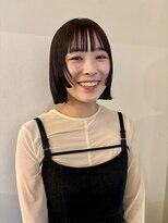 カシ 中目黒(CASI)&nbsp;透明感ブラウン/コンパクト ボブ