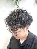 ツイストスパイラル/短髪パーマ/メンズカット/メンズパーマ