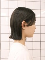 ガーデンヨコハマ(GARDEN YOKOHAMA) ボブ ホワイトグレージュ デジタルパーマ チェリーブラウン